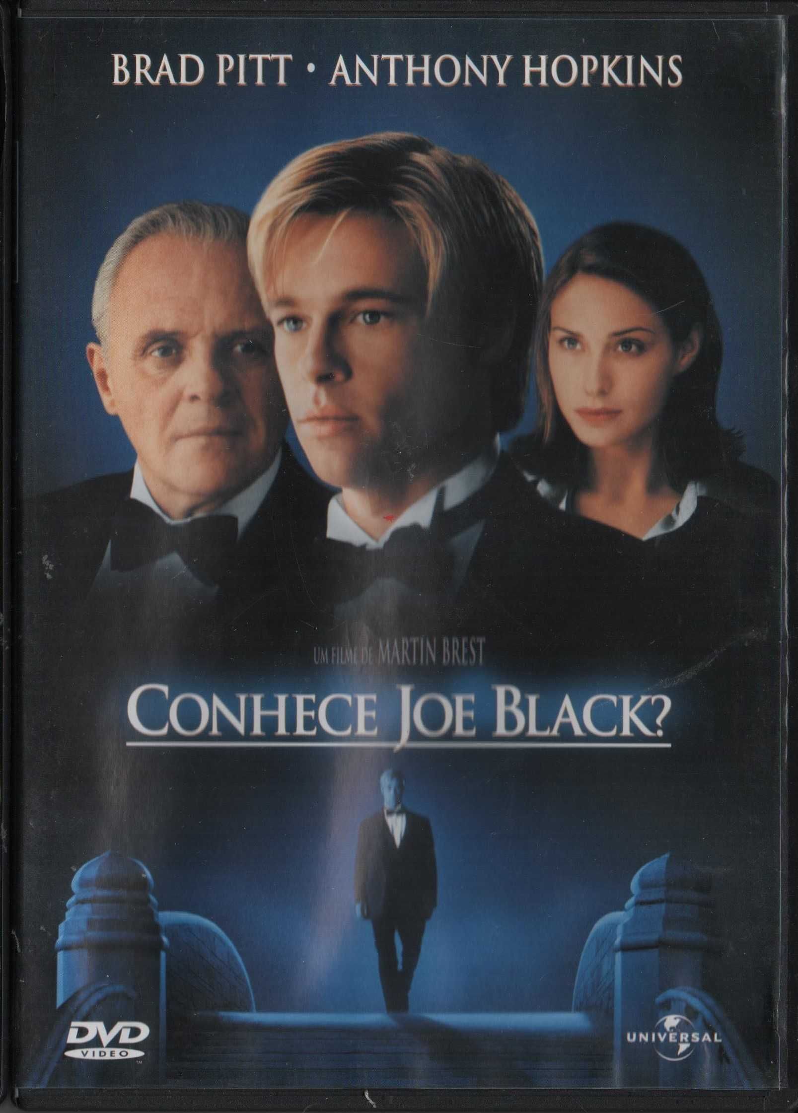 Dvd Conhece Joe Black? - drama - Anthony Hopkins/ Brad Pitt - extras
