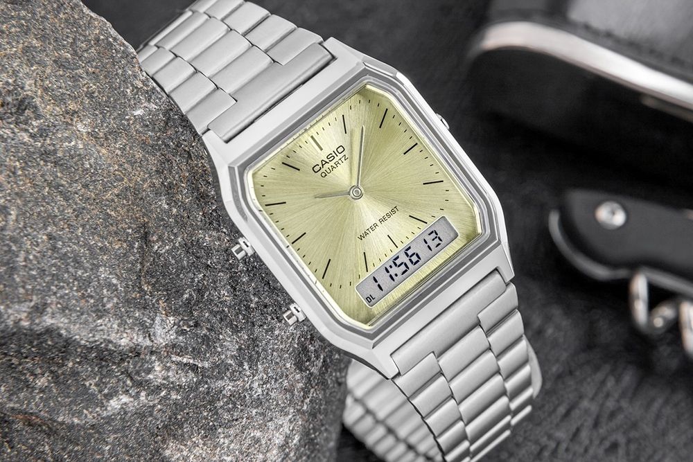 zegarek casio aq-230a-9amqydf + box
