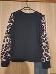 Bluza damska z panterkowymi rękawami