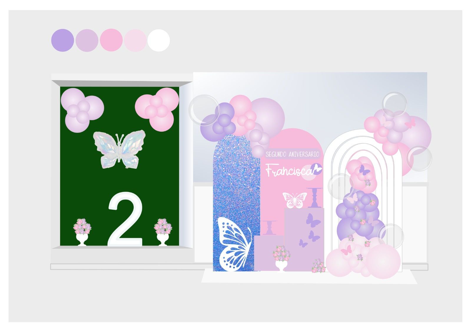 Decoraçao de festas - Cute Box Eventos