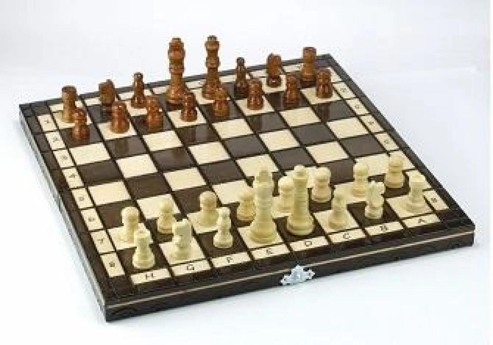 Szachy klasyczne drewniane ABINO ABINO ,312x163 mm