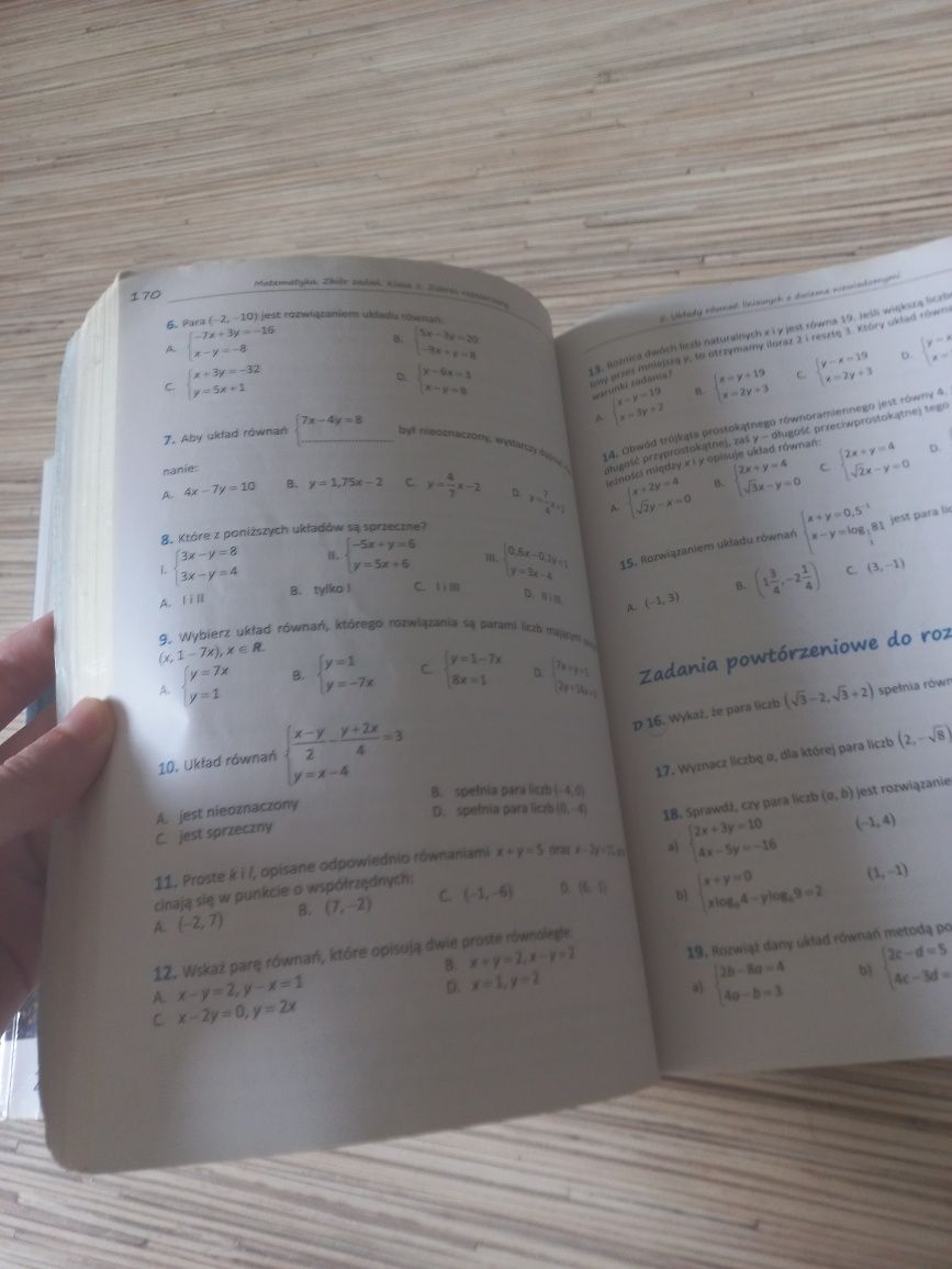 matematyka rozszerzona pazdro do klasy 1  podrecznik i zbior zadan