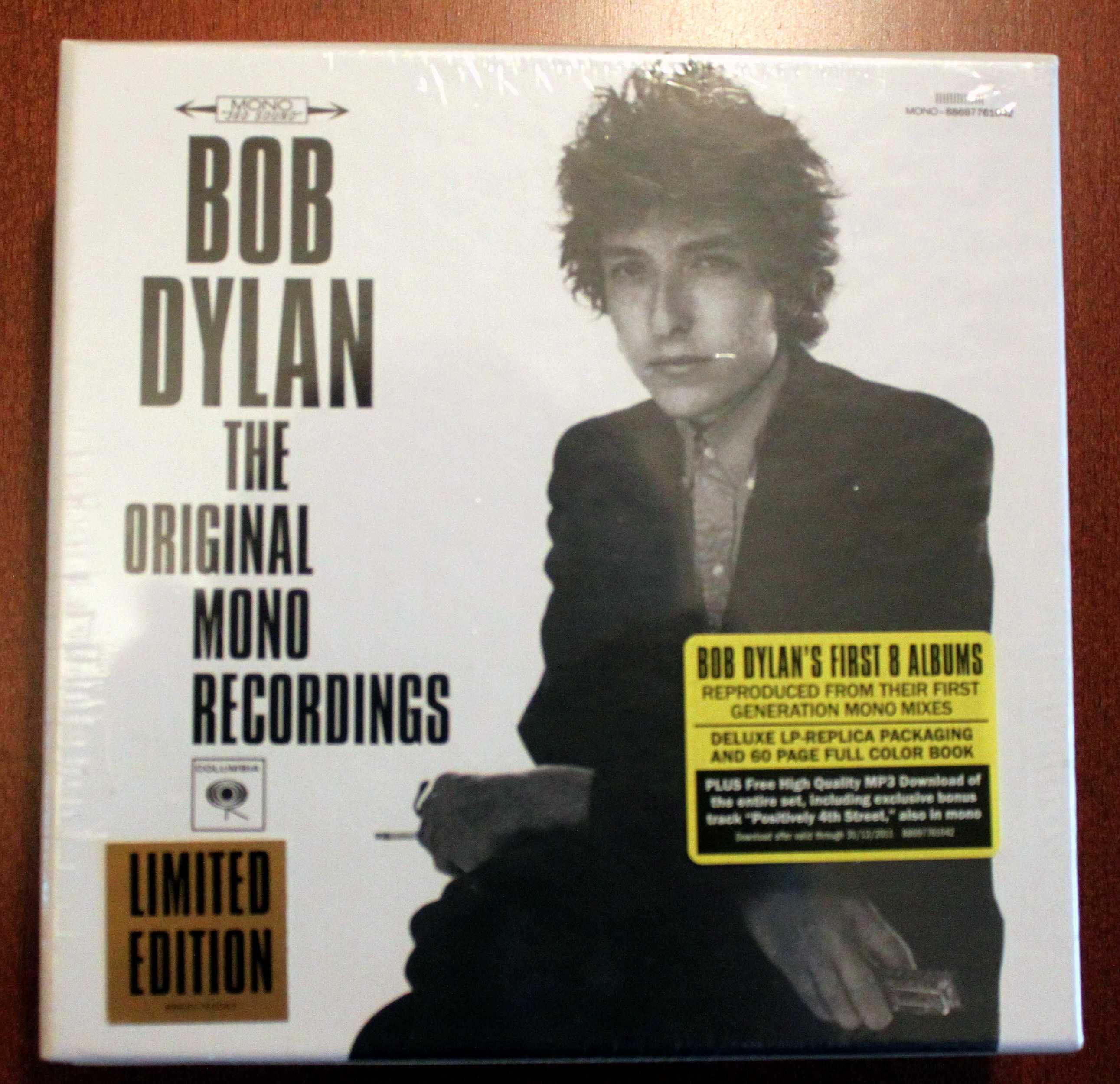 BOB DYLAN The Original MONO Recordings 9CD box FOLIA