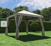pergola de alumínio 3x3m