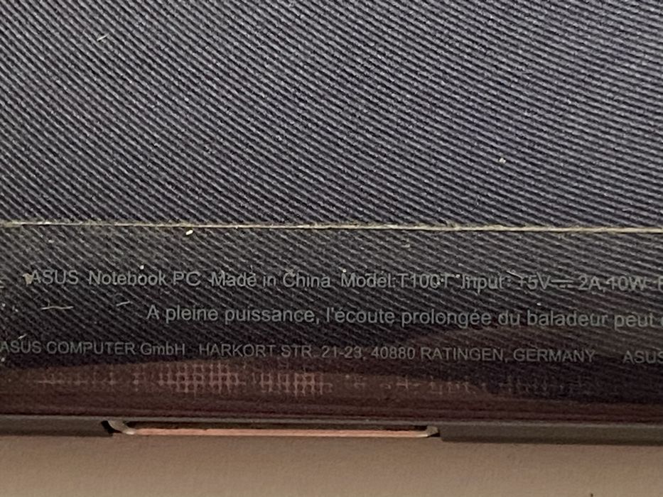 Планшет Asus Transformer Book T100T