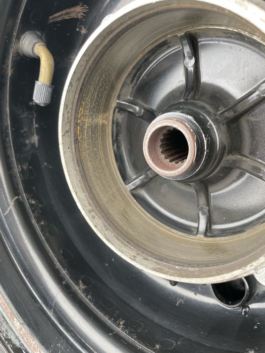 Колесо заднє yamaha bws(штамп)