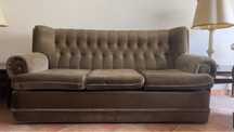 Sofa Cama Verde Vintage