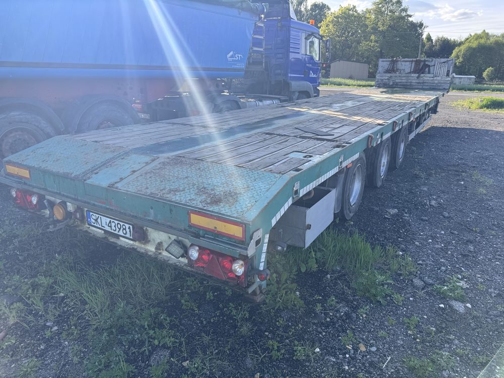 Naczepa telemega low deck rozciagana ES-GE