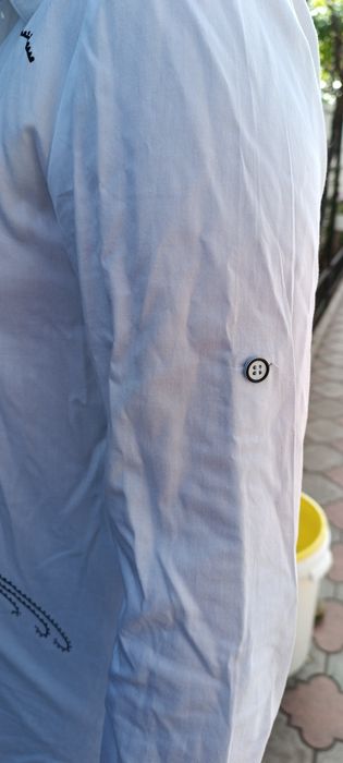 Рубашка белая с котами