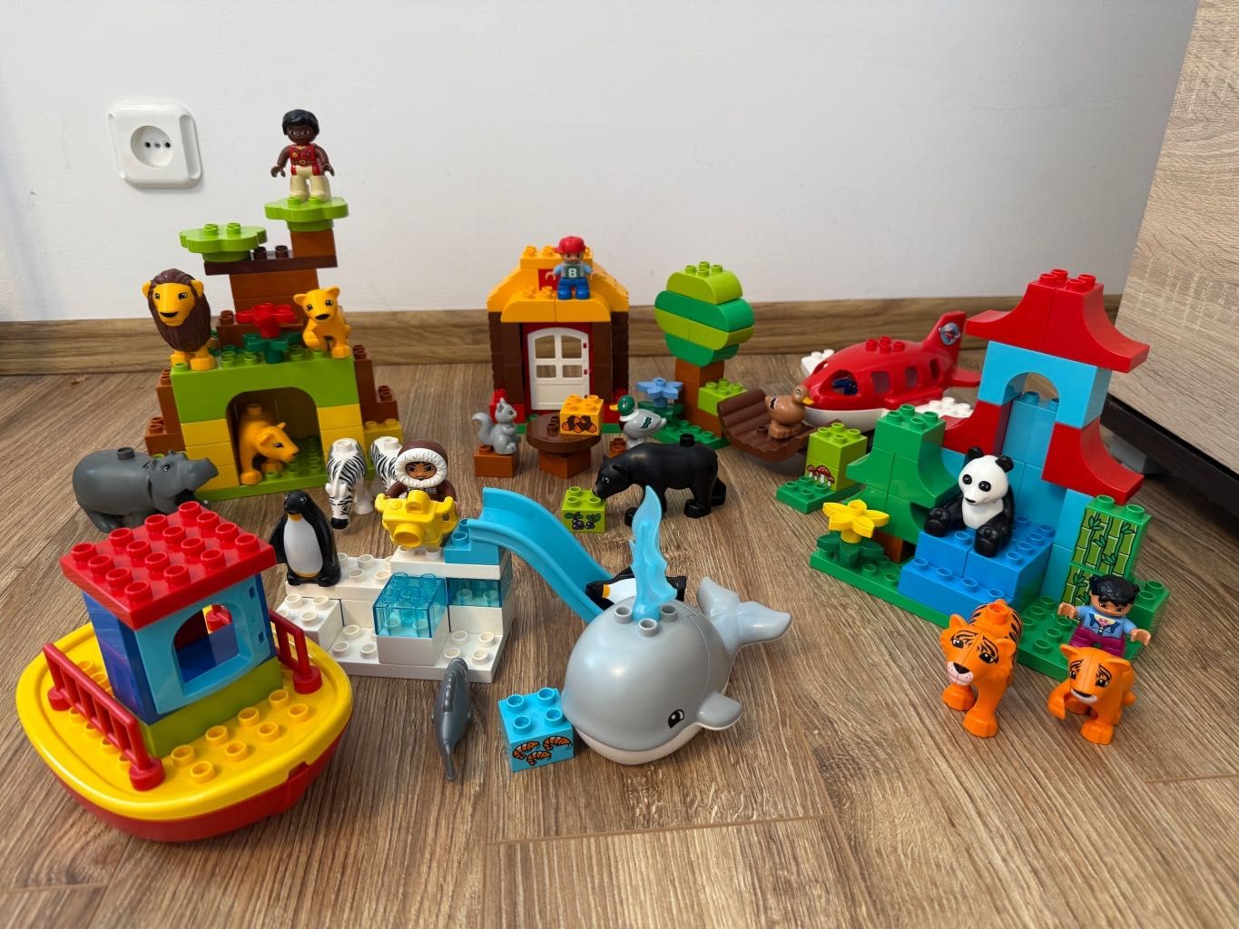 Lego Duplo 10805 (z instrukcją), dookoła świata zwierzęta