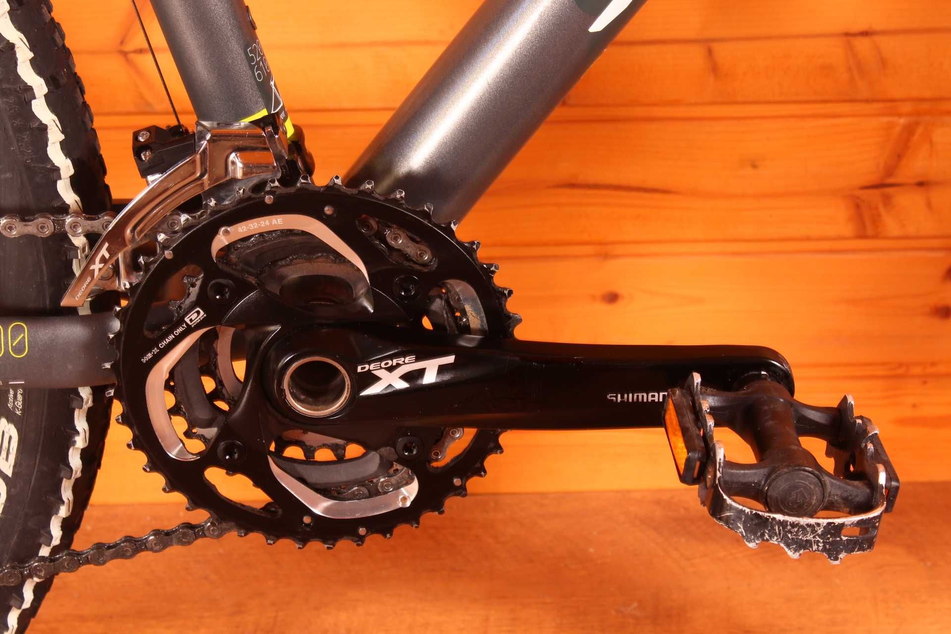 Rower Conway M-Sport, Rock Shox Recon, Deore XT, blokada skoku, BDB !!