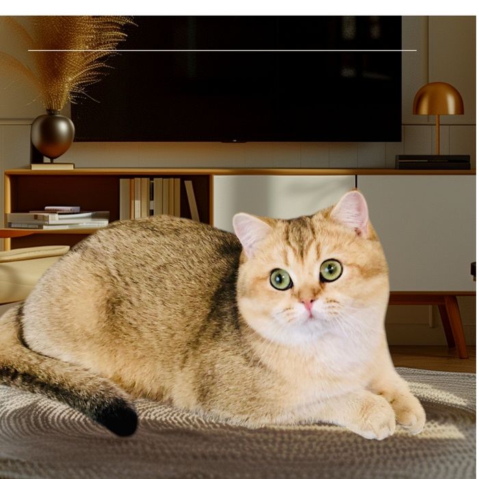 Британский мальчик. Золотая шиншилла. Купить в Киеве в Украине. Питомн