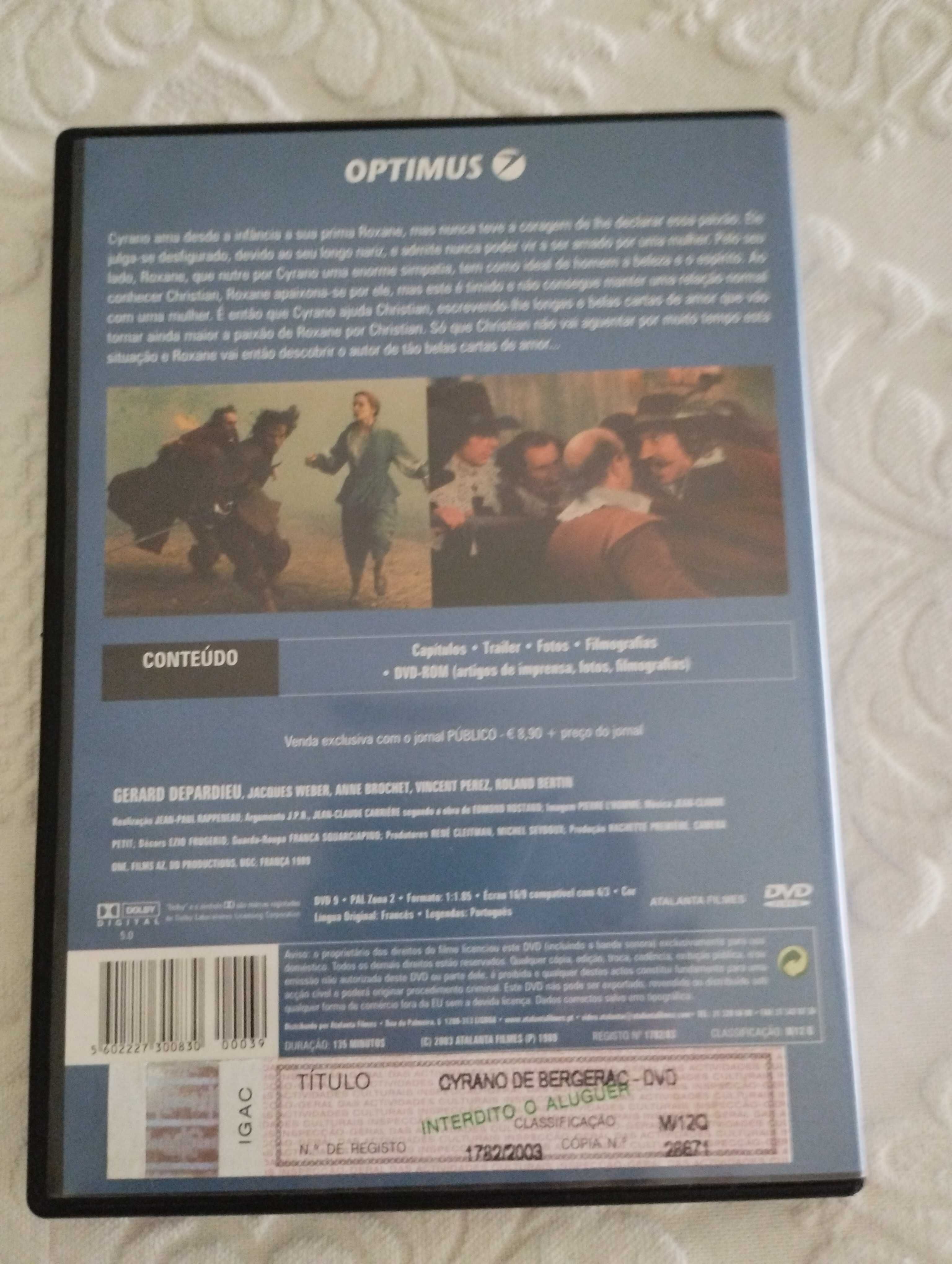 Cyrano, filme, dvd