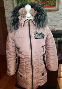 Курточка зима 134-150 ріст,для дівчинки 10-12 років.