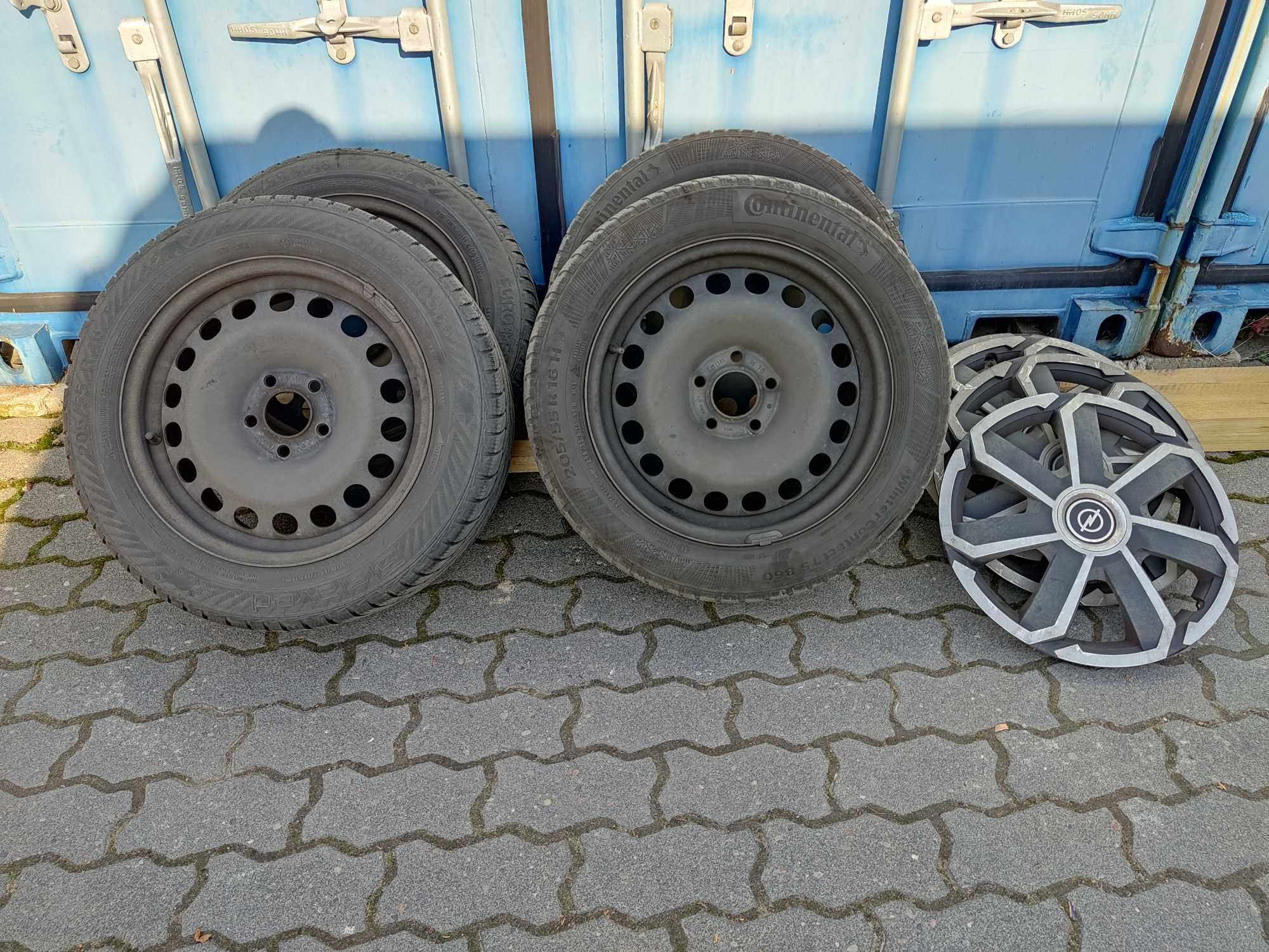 Koła zimowe Opel 5x110 205/55/16