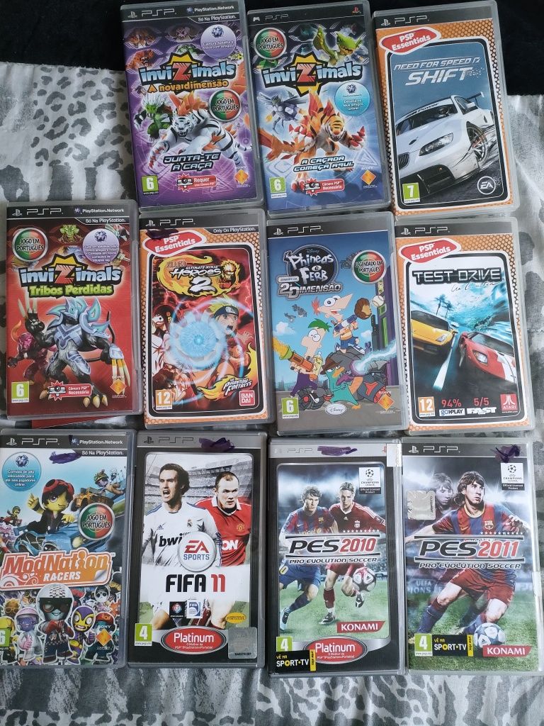 Jogos Usados PSP/PS2/PS3/PS4