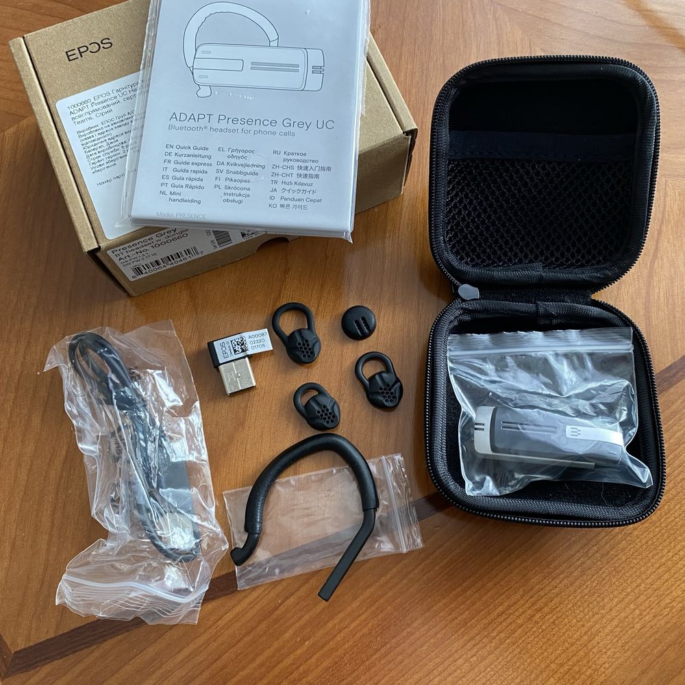 Bluetooth гарнітура Sennheiser - EPOS ADAPT Presence Grey