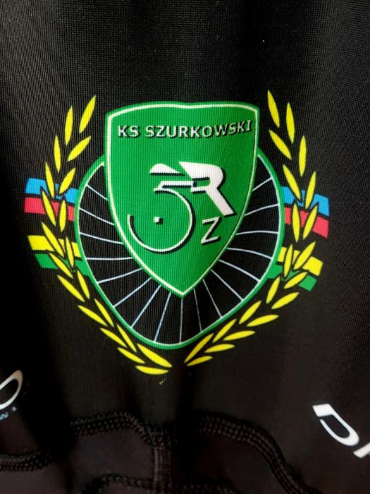 Kolarski strój na rower - dwuczęściowy