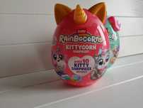 Kotek Rainbocorns Kittycorn pluszak jajo nowy
