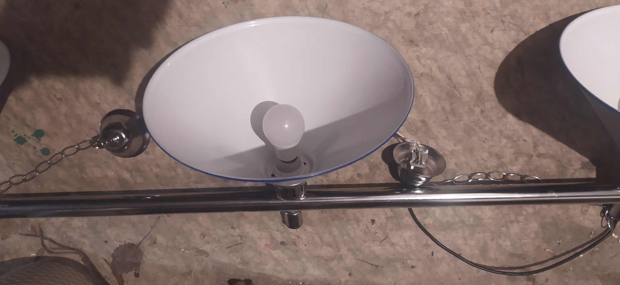 Lampa żyrandol bilardowy