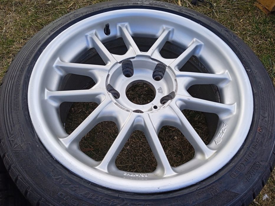 felgi aluminiowe 5x130 azev porsche 911 boxter cayman opony zimowe 8mm