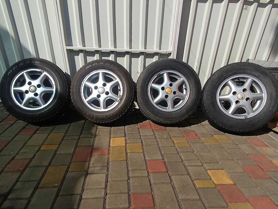 диски r13 4x108 ET38 Alessio на зимній резині