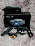 HORLAT Mini projektor projektor Bluetooth 5G, WiFi, 9000 l, HD 720P,