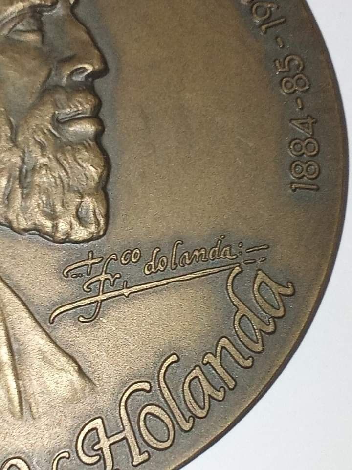 Medalha - Centenário Escola Sec Francisco Holanda - Guimarães