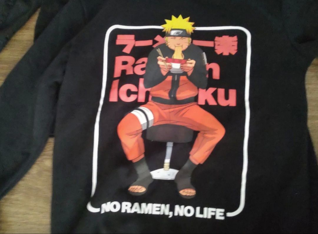 Bluza bez kaptura anime Naruto