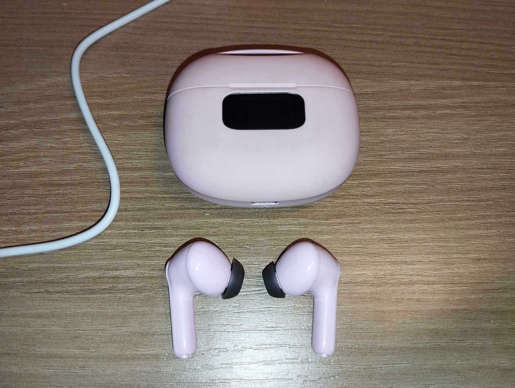 Słuchawki Bezprzewodowe Bluetooth - Różowe