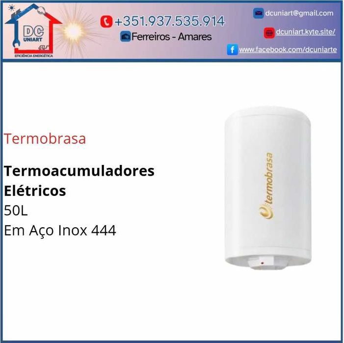Termoacumulador Elétrico TERMOBRASA 50L