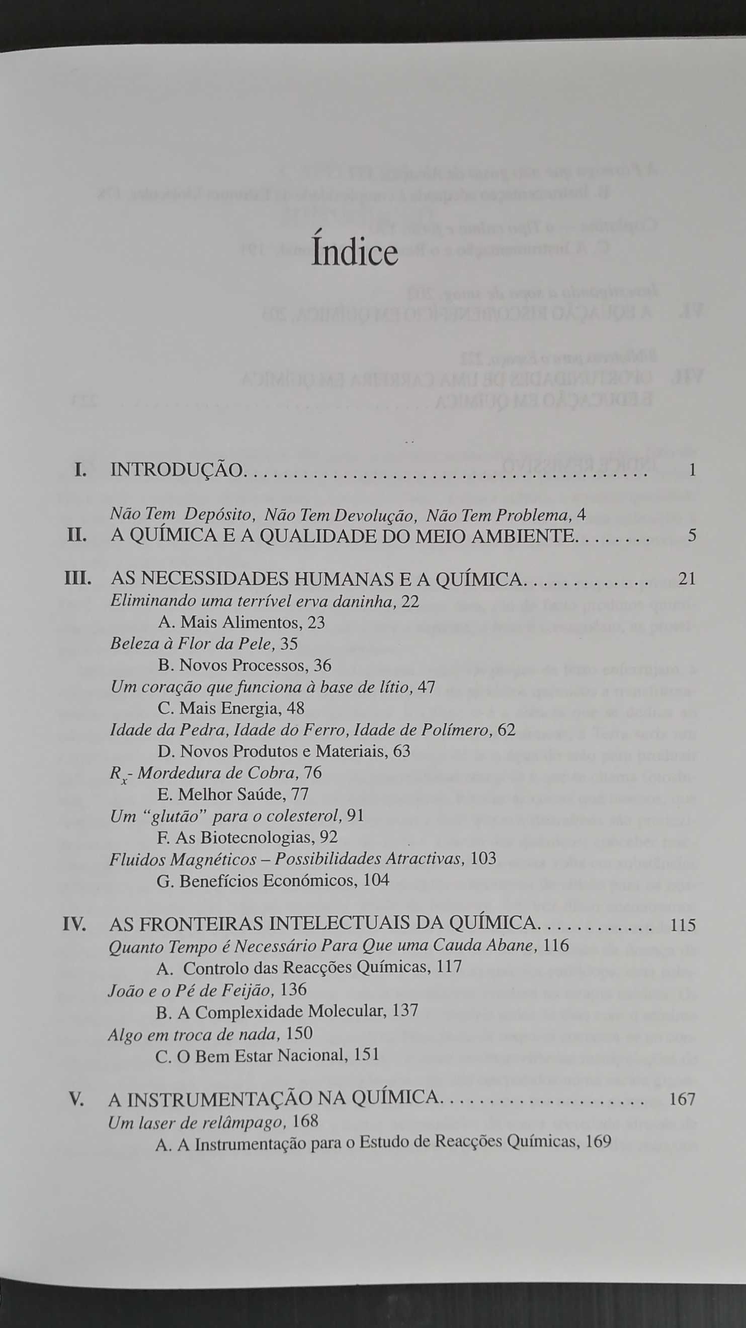 Livro Oportunidades em Química