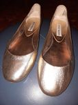 Baleriny Steve Madden rozm 37 dł wkł 23 cm złote nowe