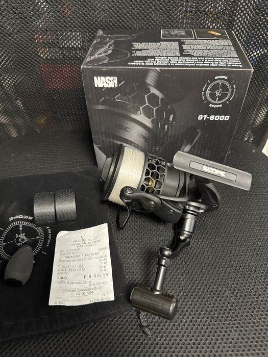 Kołowrotek Karpiowy Nash Scope GT 6000