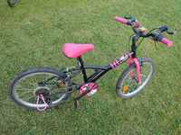 Rower B'twin koła 20 cali dla dziewczynki