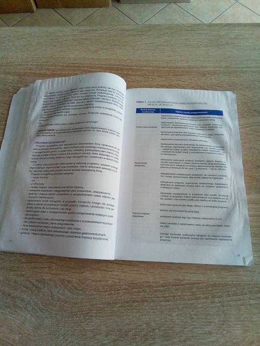 Obsługa turystyczna część 1 organizacja imprez i usług Swastek KG