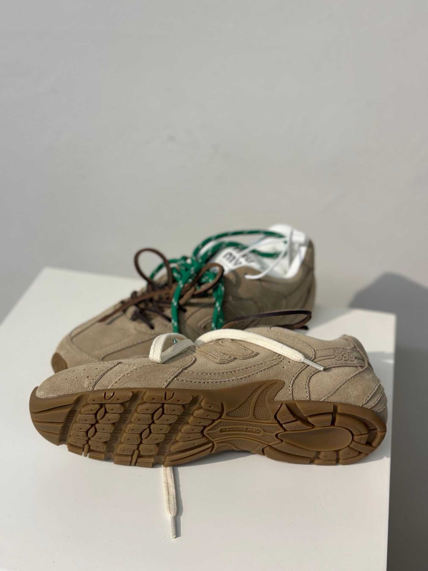 ButyDamskie Trampki New Balance 530 SL Miu Miu Ecru.42
