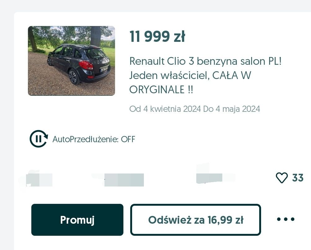 Renault Clio 3 benzyna salon PL! Jeden właściciel, CAŁA W ORYGINALE !!