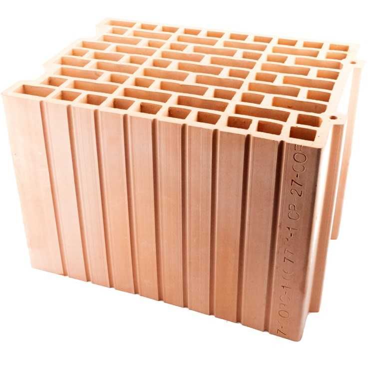 Pustak Ceramiczny 25 cm max kratówka ceramika porotherm 18,8cm