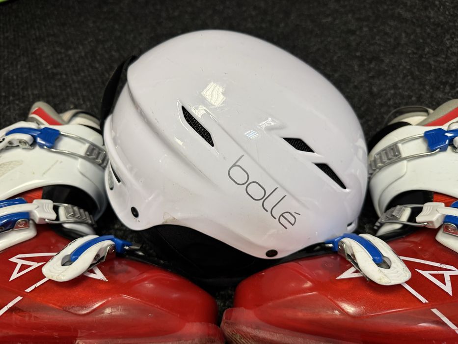 Zestaw Narty junior Dynamic 120cm + buty Nordica 24cm + kask bolle