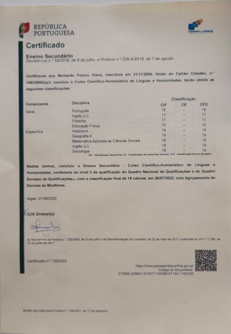 Explicador Secundário - História, Geografia e Filosofia