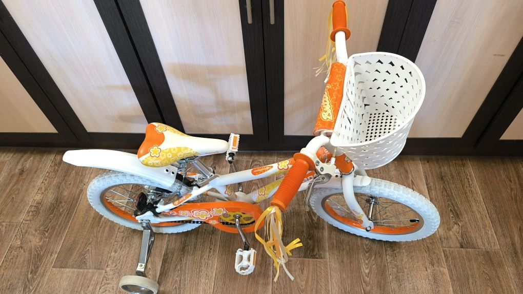 Детский велосипед Comanche Butterfly 16" алюминиевая рама