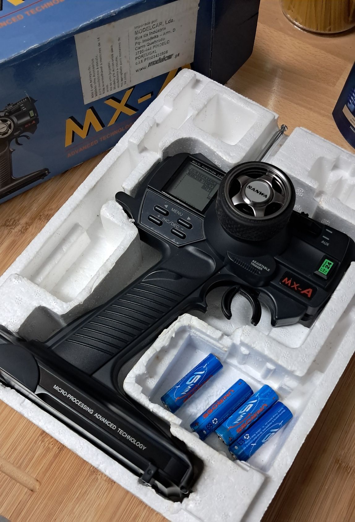 Rádio Comando Sanwa MX-A profissional