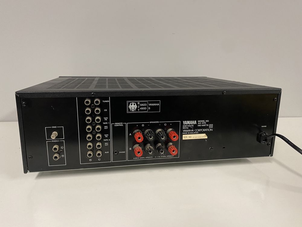 Yamaha AX-470 - wzmacniacz stereo, 2x80w, z kolekcji !