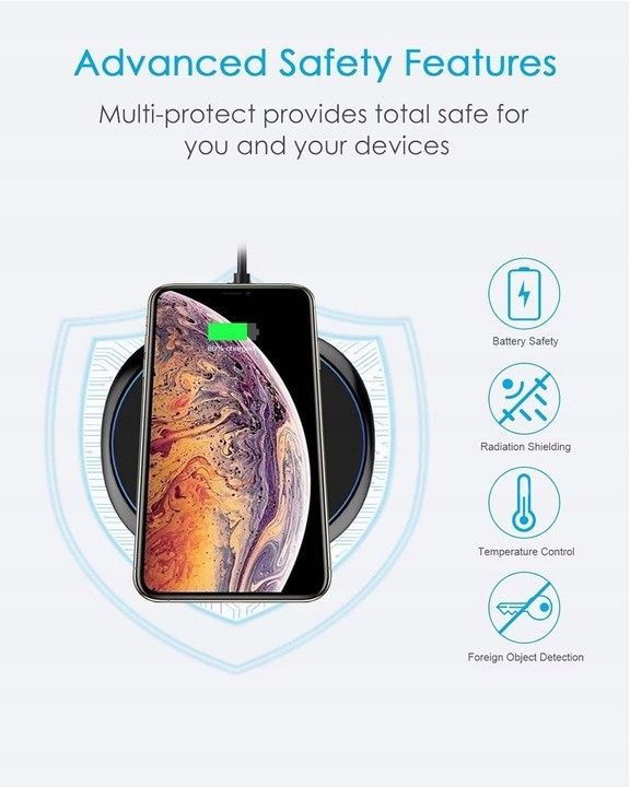 Ładowarka Bezprzewodowa NANAMI U6 10W