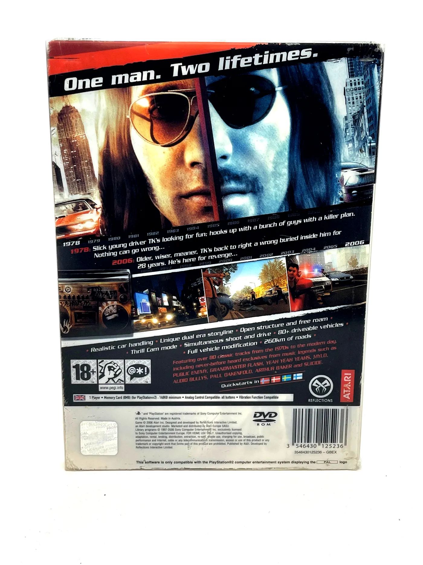 Driver Parallel Lines Collector's Edition PS2 Po Angielsku