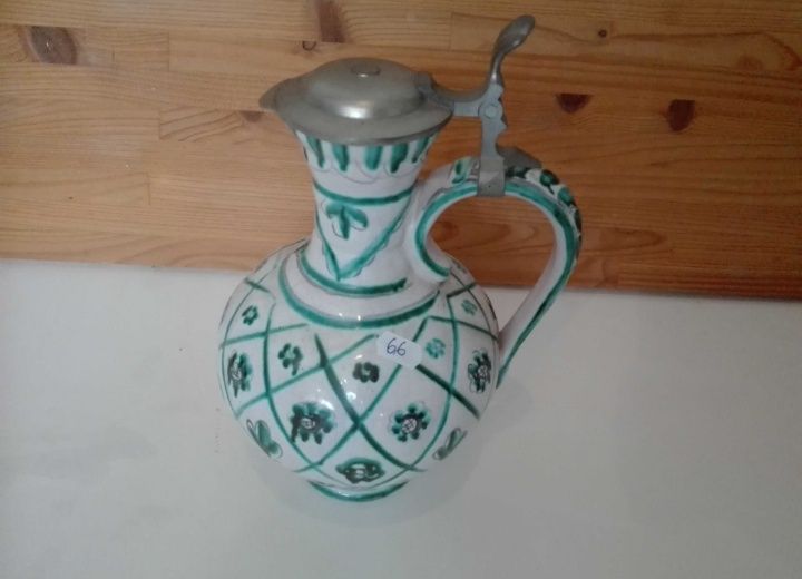 Niepowtarzalne porcelanowe dzbanki ręcznie malowane.