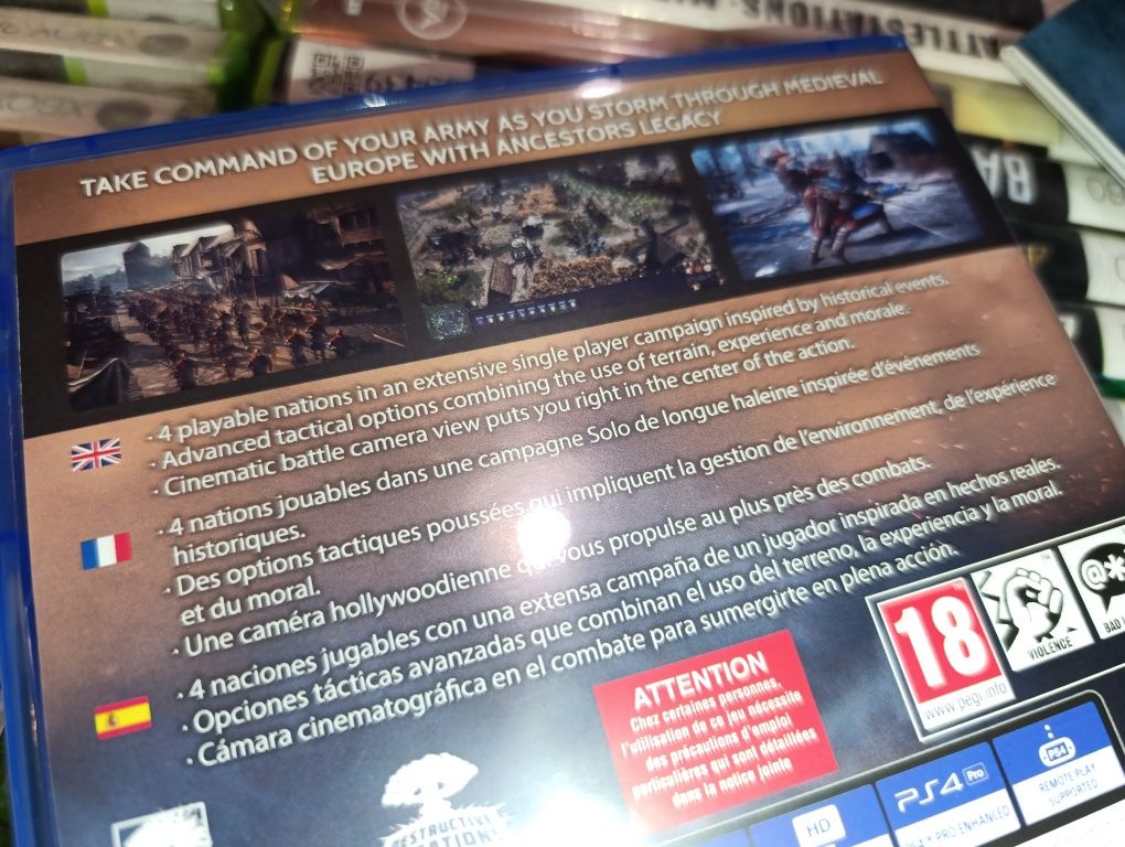 Ancestors Legacy PS4 możliwa zamiana sklep kioskzgrami
