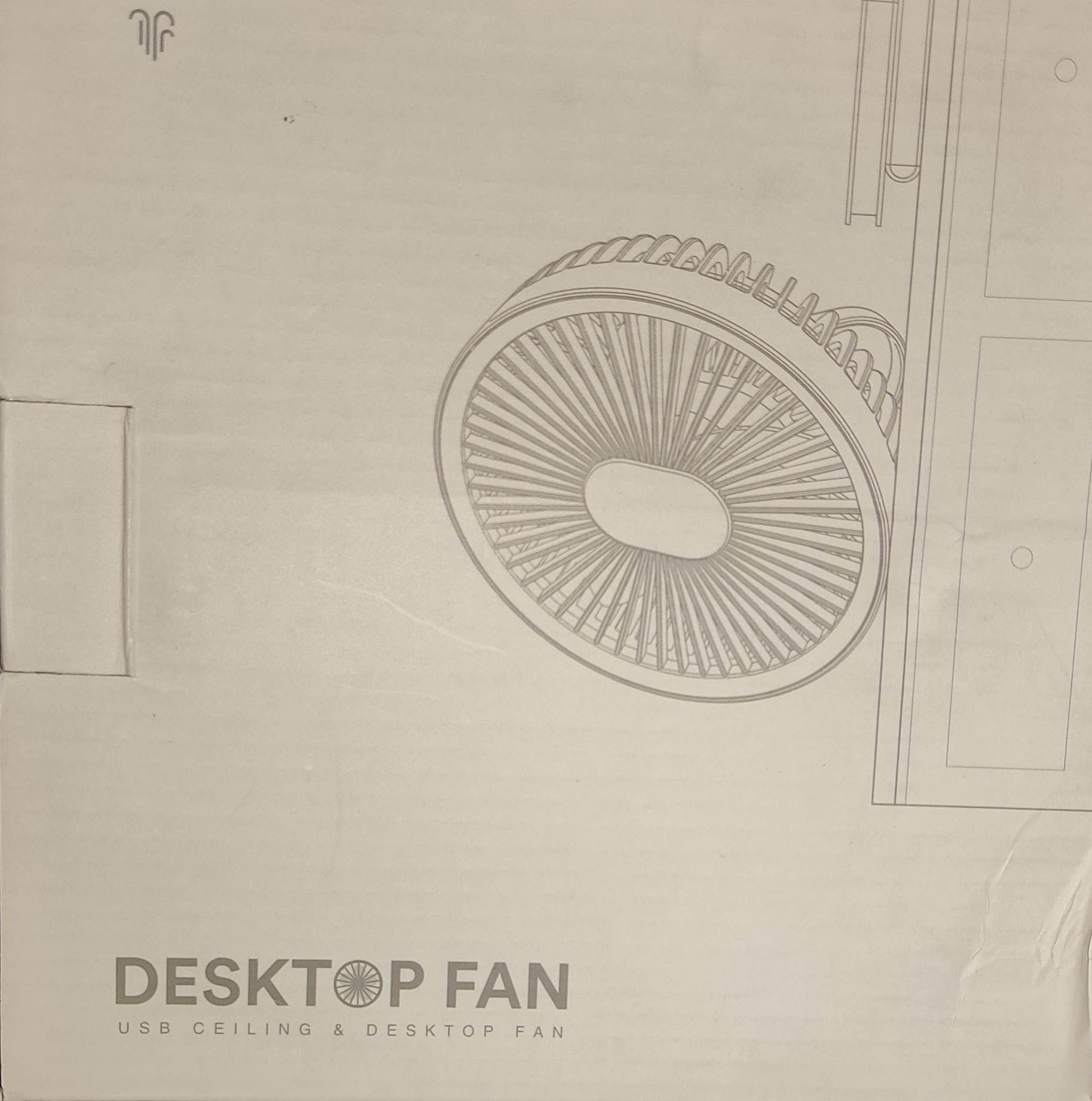 Przenośny Wentylator Desktop Fan