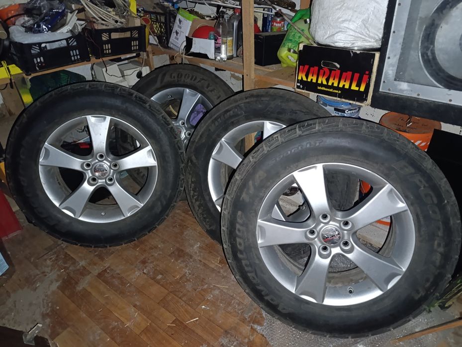 Комплект коліс в зборі